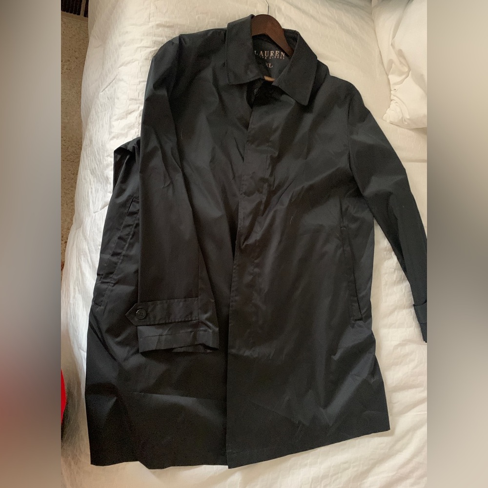 Men’s Lauren by Ralph Lauren, light-weight raincoat. Perfect for travel.